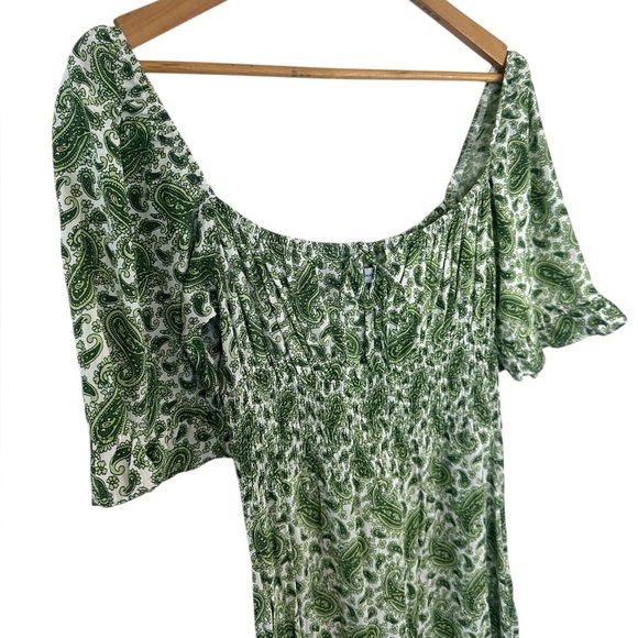 Faithfull The Brand Le Galet Paisley Print Midi Dress - Picture 8 of 15